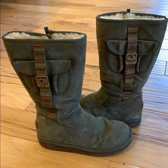 army green ugg boots